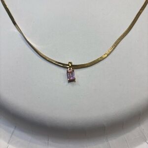 Pink Gold Necklace